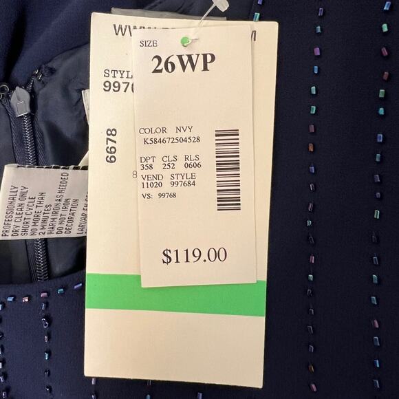 R&M Richards Deep Blue Maxi Dress - Picture 10 of 10